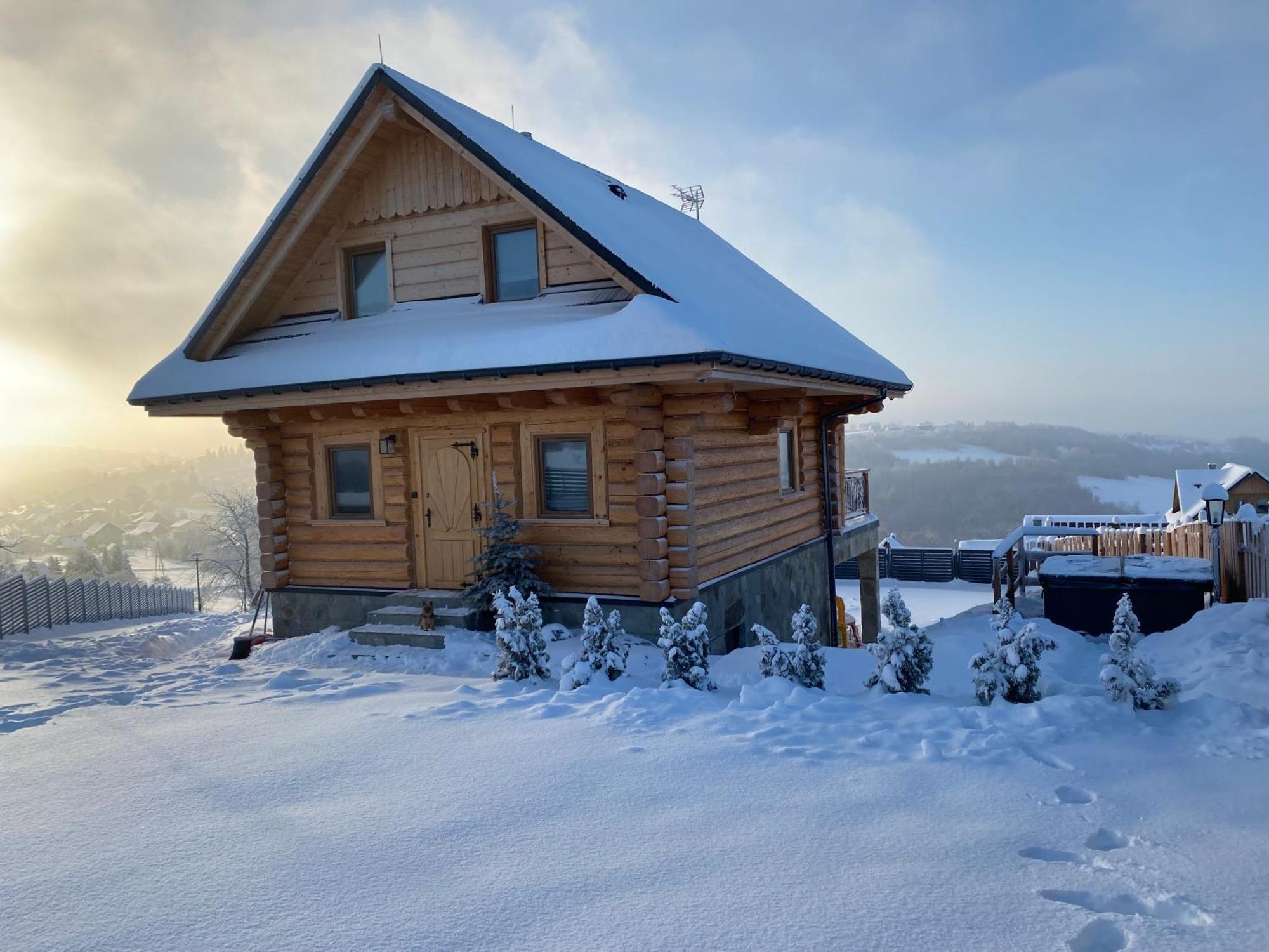 Zloty Gron Log Houses & Apartments ايستينبا المظهر الخارجي الصورة