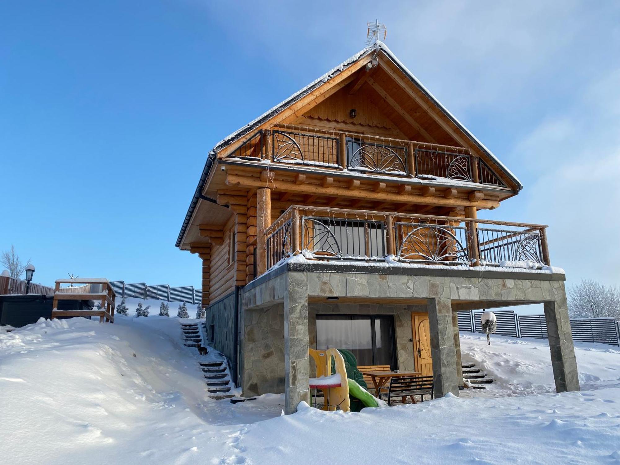 Zloty Gron Log Houses & Apartments ايستينبا المظهر الخارجي الصورة