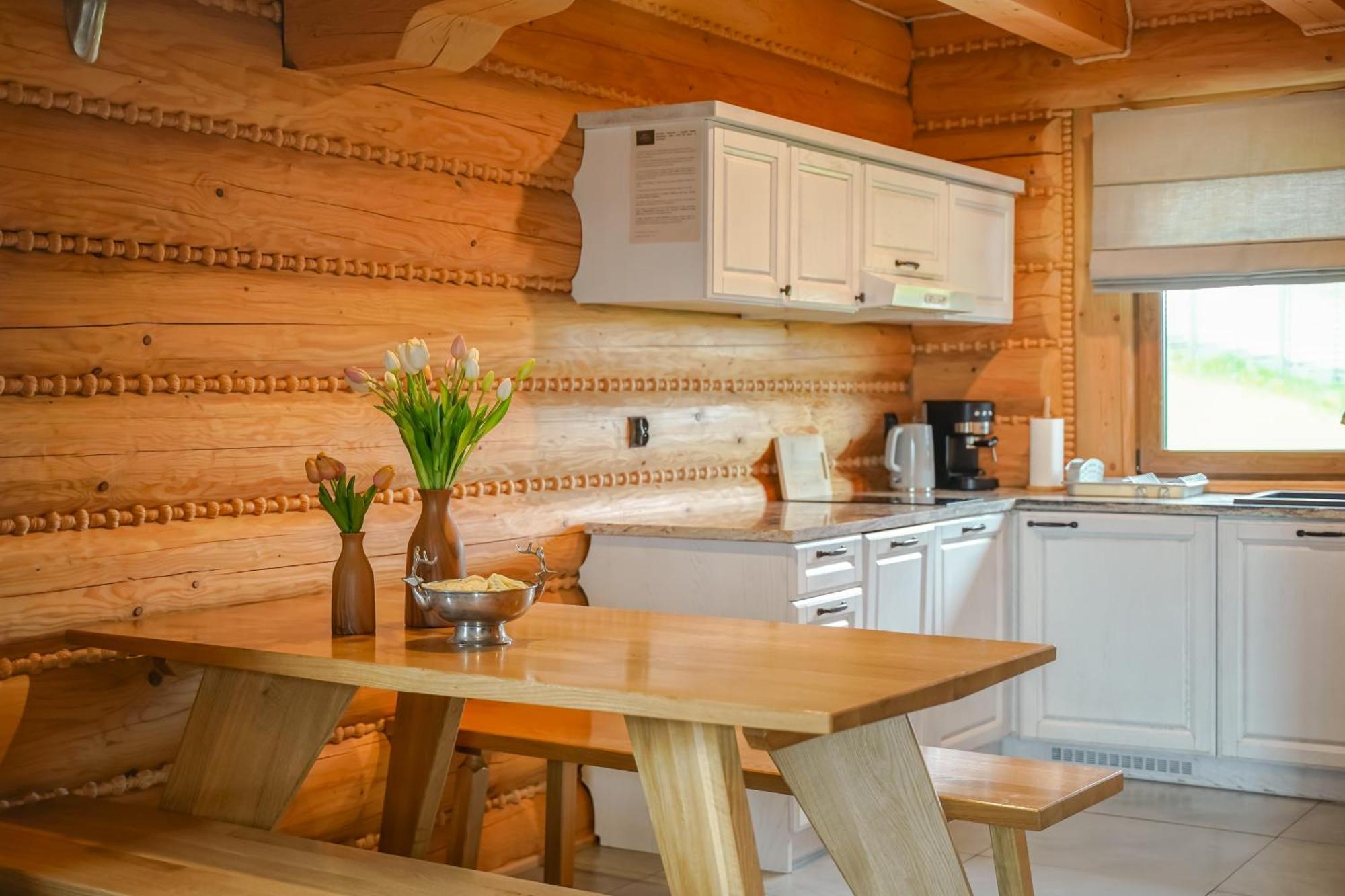 Zloty Gron Log Houses & Apartments ايستينبا المظهر الخارجي الصورة